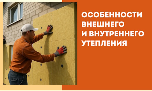 Какие особенности внешнего и внутреннего утепления в Камышине