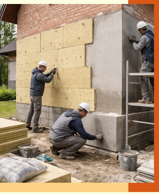 Утепление частного дома в Камышине под ключ от 7707 руб/м2 — недорого | ТепломастерКмш