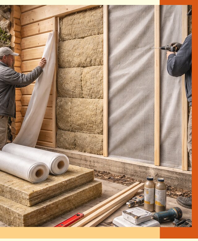 Утепление дома из минибруса в Камышине от 4624 руб/м2 — заказать профессионально | ТепломастерКмш