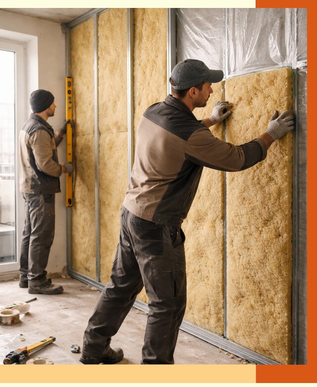 Утепление квартиры изнутри в Камышине от 4470 руб. за м2 | Проф. работы ТепломастерКмш