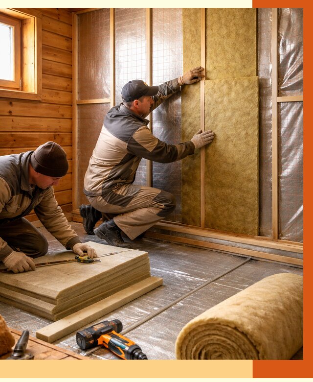 Утепление бани изнутри в Камышине под ключ от 4316 руб./м² | ТепломастерКмш