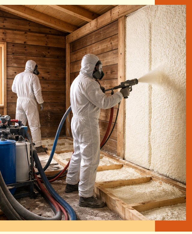 Утепление бани ппу в Камышине под ключ от 4316 руб./м2 | ТепломастерКмш - напыление и монтаж ппу