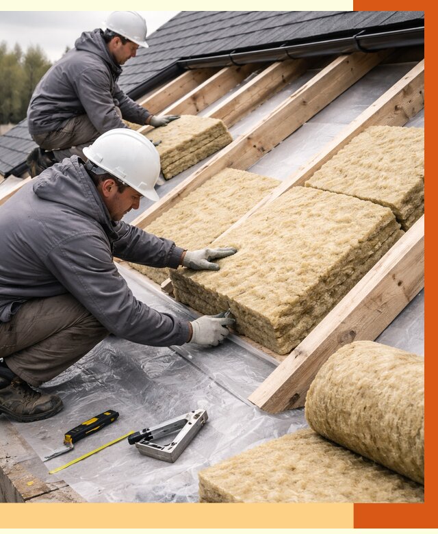 Утепление крыши в Камышине от 1901 руб./м2 — комплексное утепление кровли | ТепломастерКмш