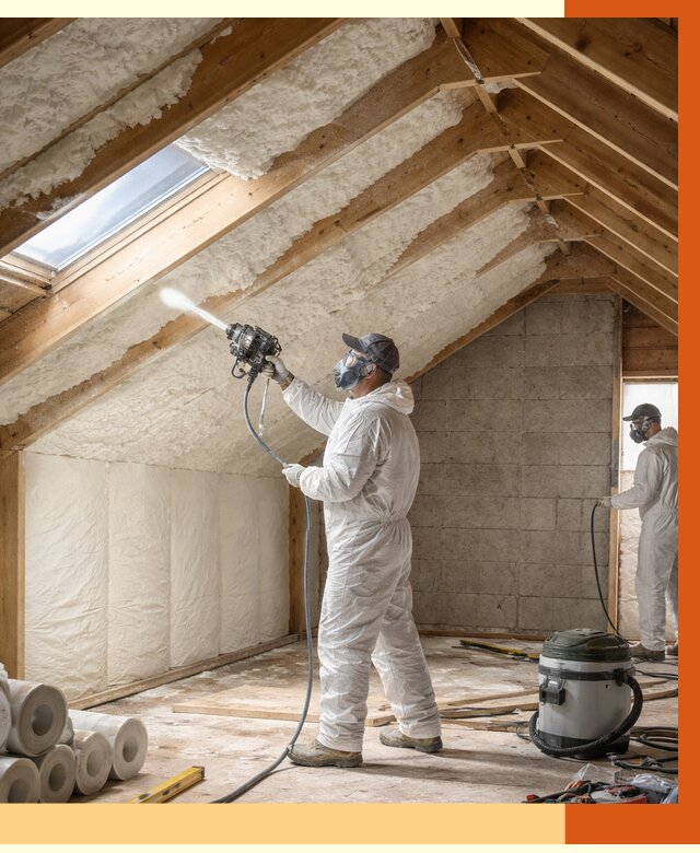 Утепление мансарды ППУ в Камышине от 2826 руб./м² — заказать под ключ | ТепломастерКмш