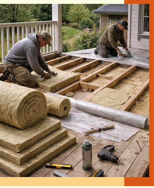 Утепление террасы в Камышине от 4316 руб./м2 — утеплить террасу под ключ | ТепломастерКмш