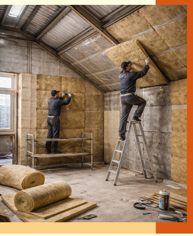 Утепление цеха под ключ в Камышине от 190106 руб./м2 — теплоизоляция цеха | ТепломастерКмш