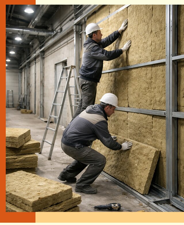 Утепление цеха под ключ в Камышине с гарантией качества