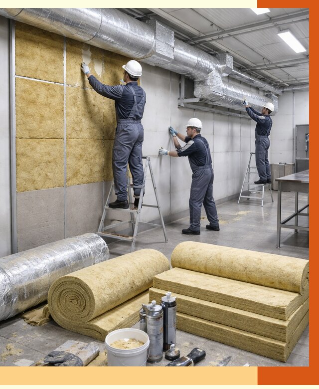 Утепление пищевого цеха в Камышине от 12845 руб./м² — комплексно под ключ | ТепломастерКмш