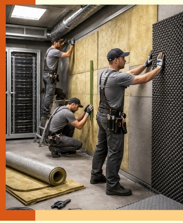 Утепление серверной комнаты профессионально в Камышине