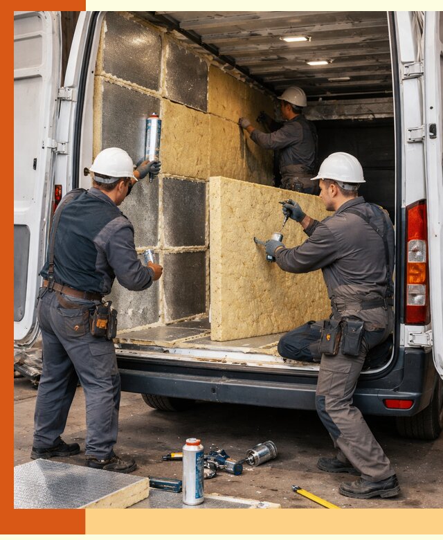 Утепление фургона-рефрижератора в Камышине для сохранения температуры