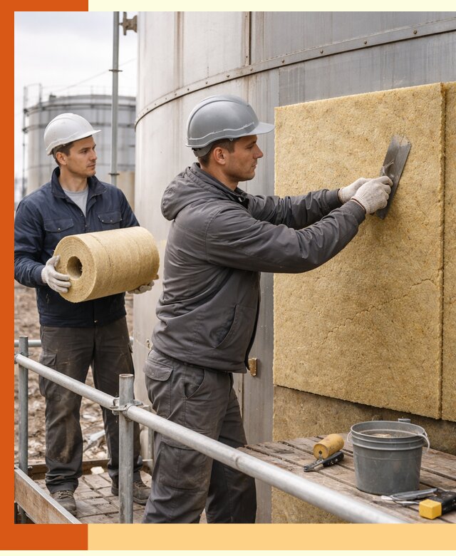 Профессиональное утепление резервуара и теплоизоляция в Камышине