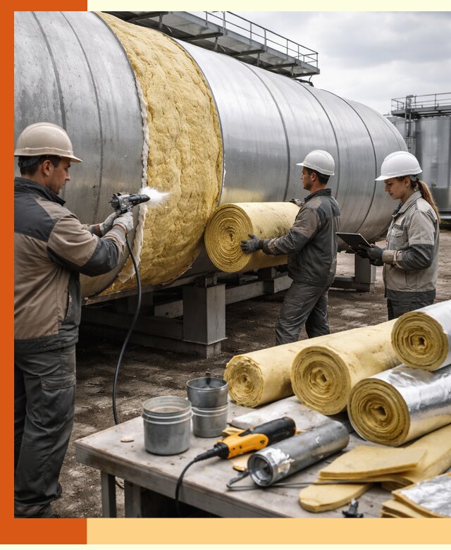 Утепление цистерны в Камышине — утеплители и монтаж под ключ