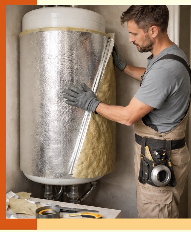 Утепление бойлера в Камышине для снижения теплопотерь и экономии энергии