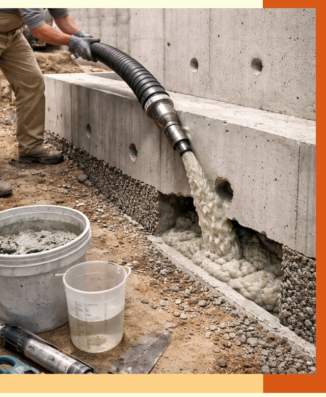 Заполнение полостей фундамента в Камышине от 6988 руб. под ключ | ТепломастерКмш