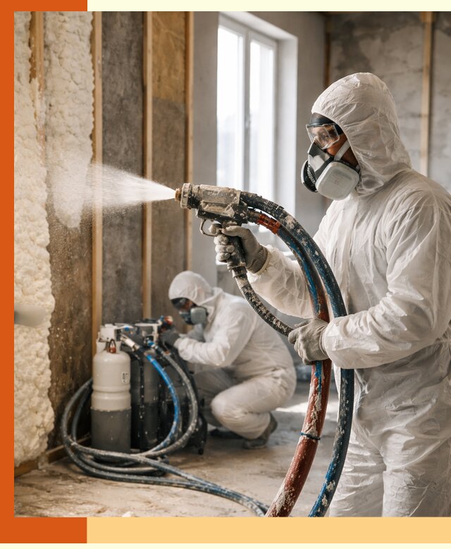 Пенополиуретан напыление для утепления зданий в Камышине