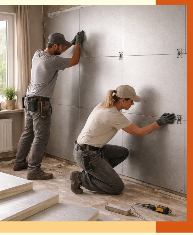 Утепление PIR панелями в Камышине от 4316 руб. под ключ | ТепломастерКмш