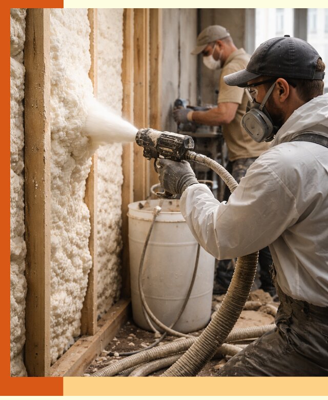 Утепление пеноизолом жилых и коммерческих объектов в Камышине