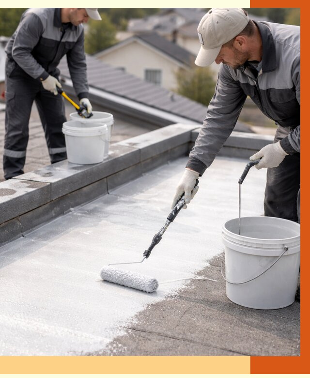 Утепление кровли жидкой теплоизоляцией в Камышине от 2209 руб./м2 | ТепломастерКмш