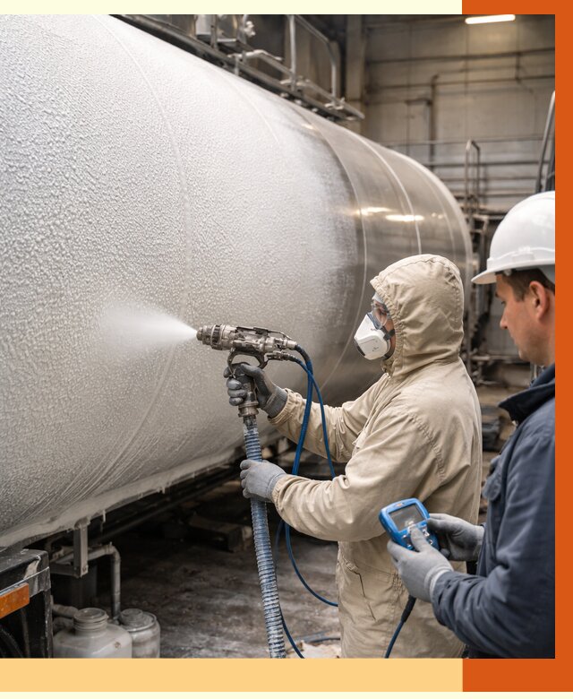 Утепление автоцистерны жидкой теплоизоляцией в Камышине от 14900 руб. под ключ | ТепломастерКмш