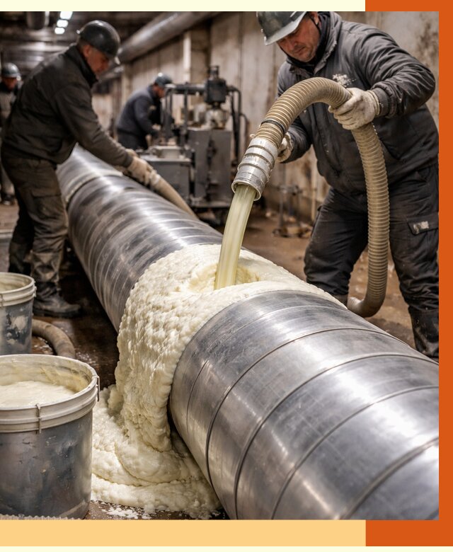 Утепление теплотрассы жидкой теплоизоляцией в Камышине от 4316 руб. | ТепломастерКмш