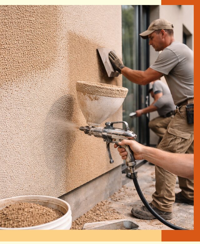 Утепление фасада жидкой пробкой в Камышине от 4932 руб./м² под ключ | ТепломастерКмш