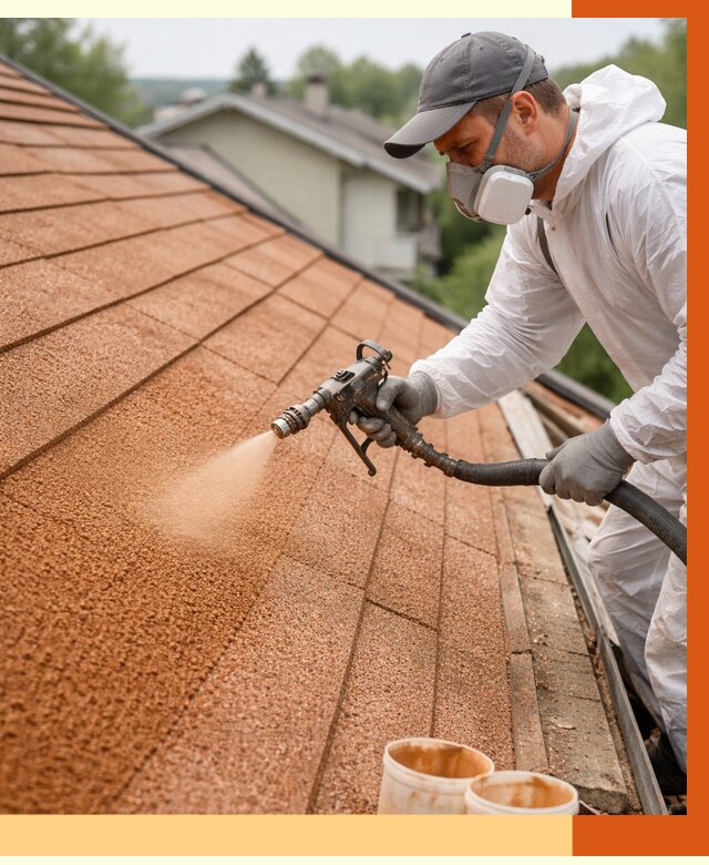 Утепление кровли жидкой пробкой в Камышине от 2775 руб./м² под ключ | ТепломастерКмш