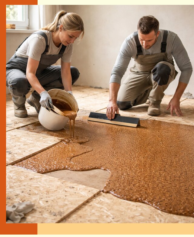 Утепление пола жидкой пробкой в Камышине для квартир и домов