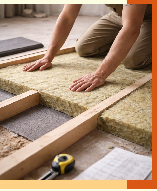 Шумоизоляция пола в Камышине от 1285 руб./м² — профессиональная звукоизоляция | ТепломастерКмш