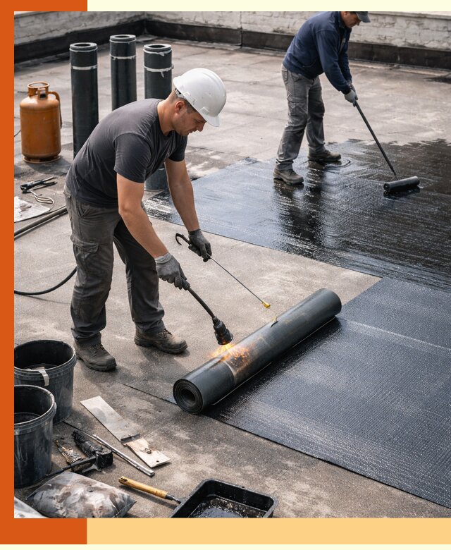 Гидроизоляция кровли в Камышине — надежная защита от протечек