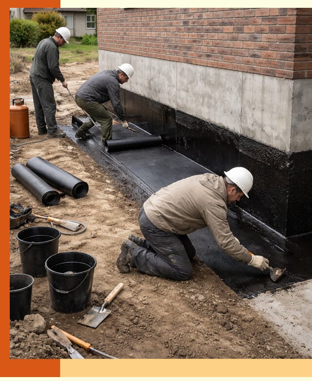 Гидроизоляция фундамента в Камышине: надежная защита строений