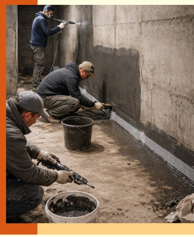 Гидроизоляция подвала в Камышине — комплексная защита от влаги