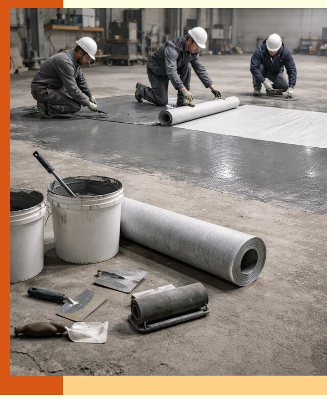 Гидроизоляция промышленного пола в Камышине — защита и долговечность