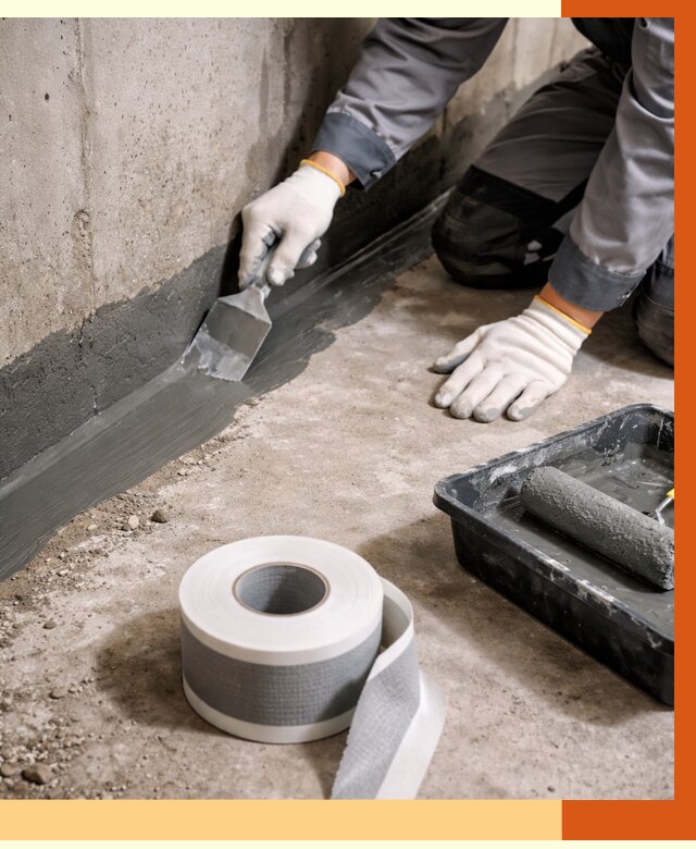 Гидроизоляция швов и герметизация стыков в Камышине от 1285 руб. | ТепломастерКмш