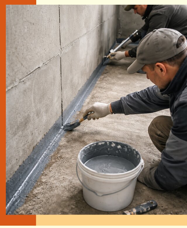 Гидроизоляция швов зданий и конструкций в Камышине