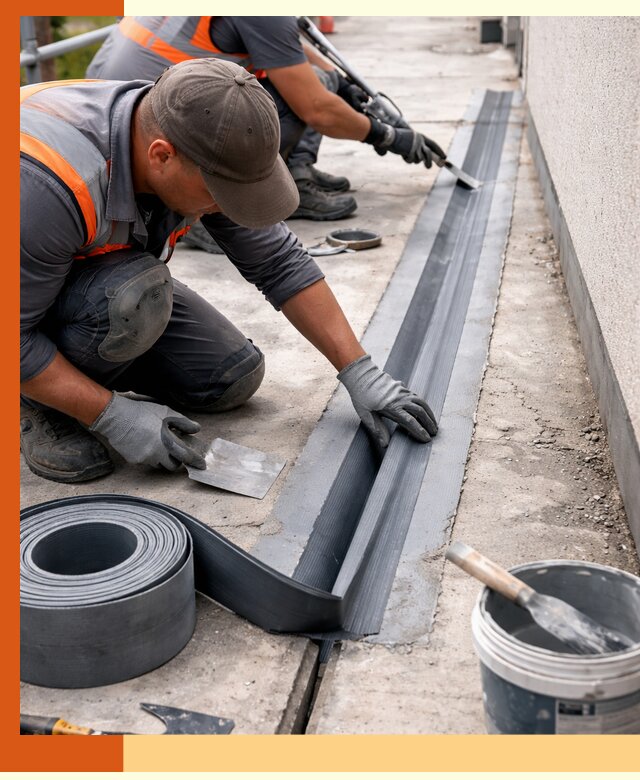 Гидроизоляция деформационного шва в Камышине профессионально и надежно