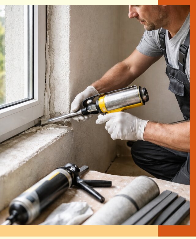 Герметизация стыков и примыканий в Камышине от 1233 руб. под ключ | ТепломастерКмш