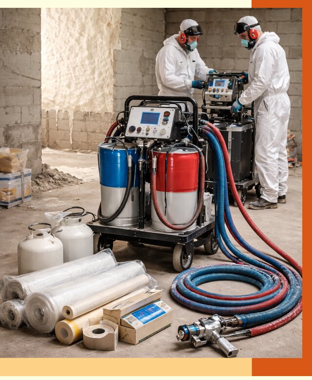 Аренда установки для напыления ППУ в Камышине от 35966 руб. | ТепломастерКмш