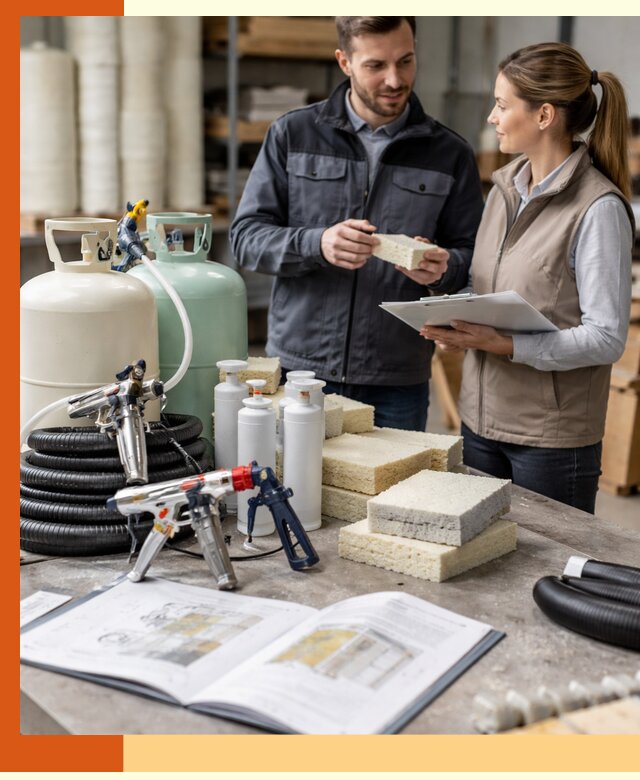 Продажа компонентов ППУ с профессиональной консультацией в Камышине